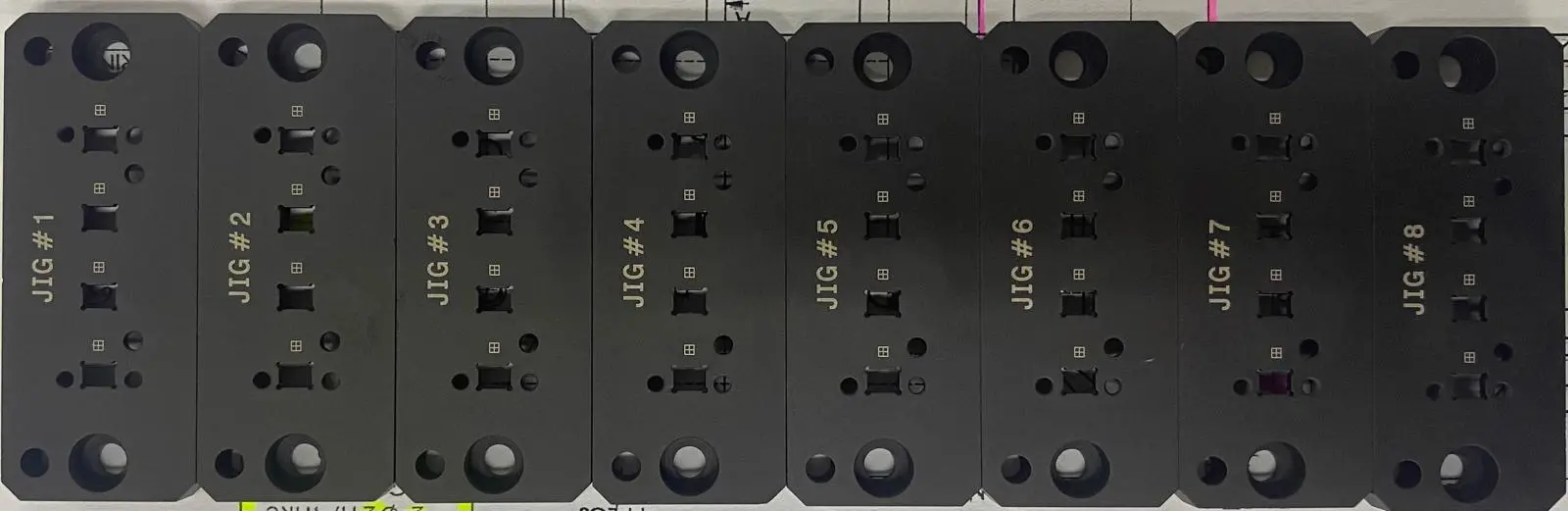 Production Jig Part Codes