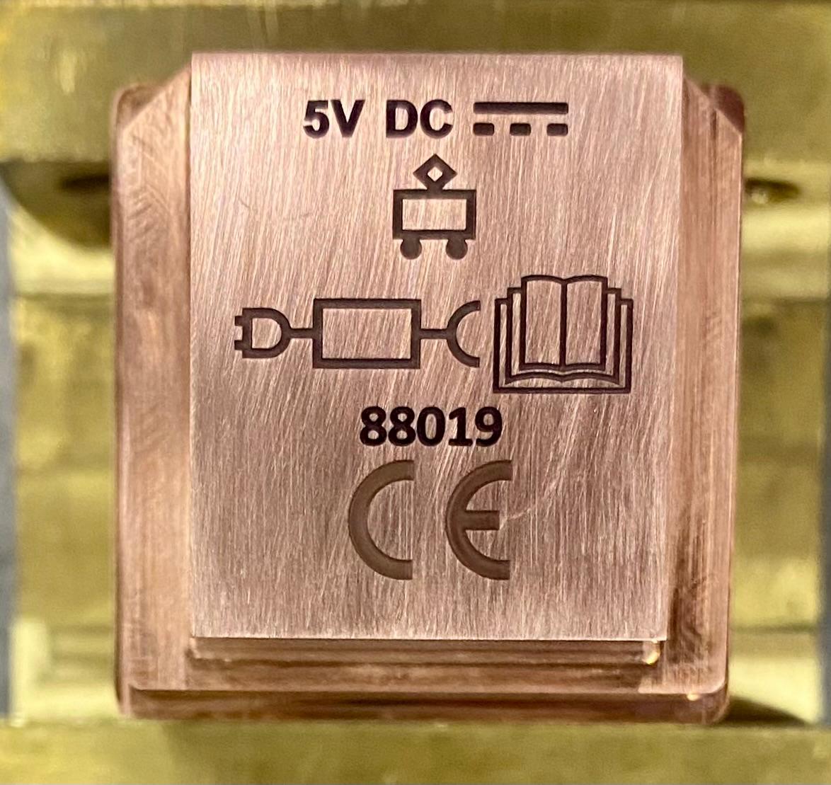 Custom Copper EDM Electrode for Iconography